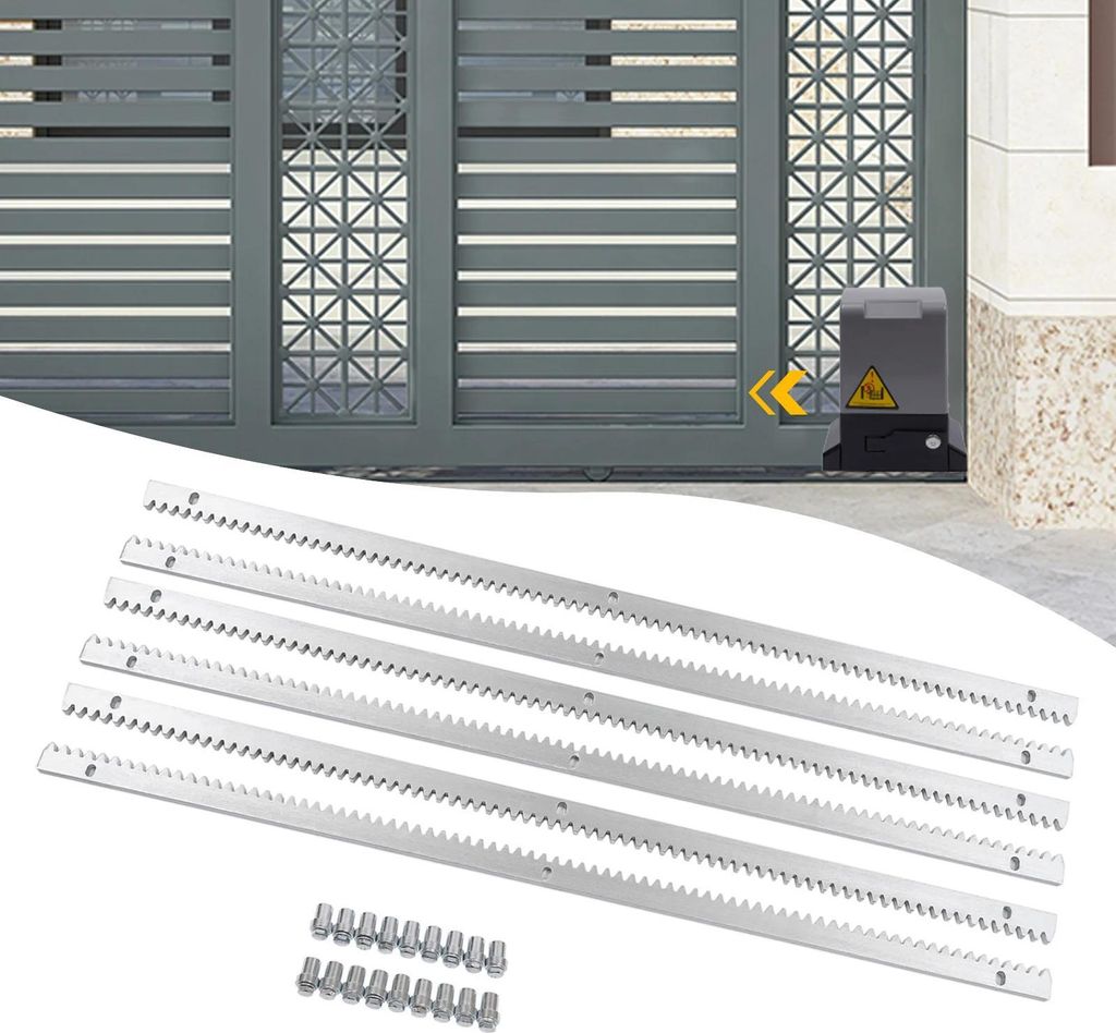 Schiebetorantrieb, elektrischer Automatikmotor mit Fernbedienungsset, bis 1200 kg, Schwerlast, Khaki