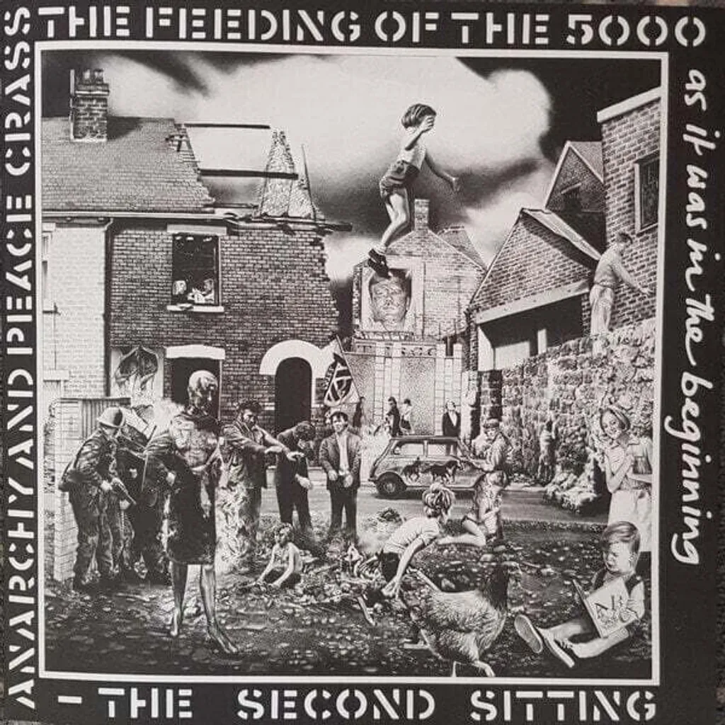 Crass Feeding of the Five Thousand LP Remasterisé Son Haute Qualité