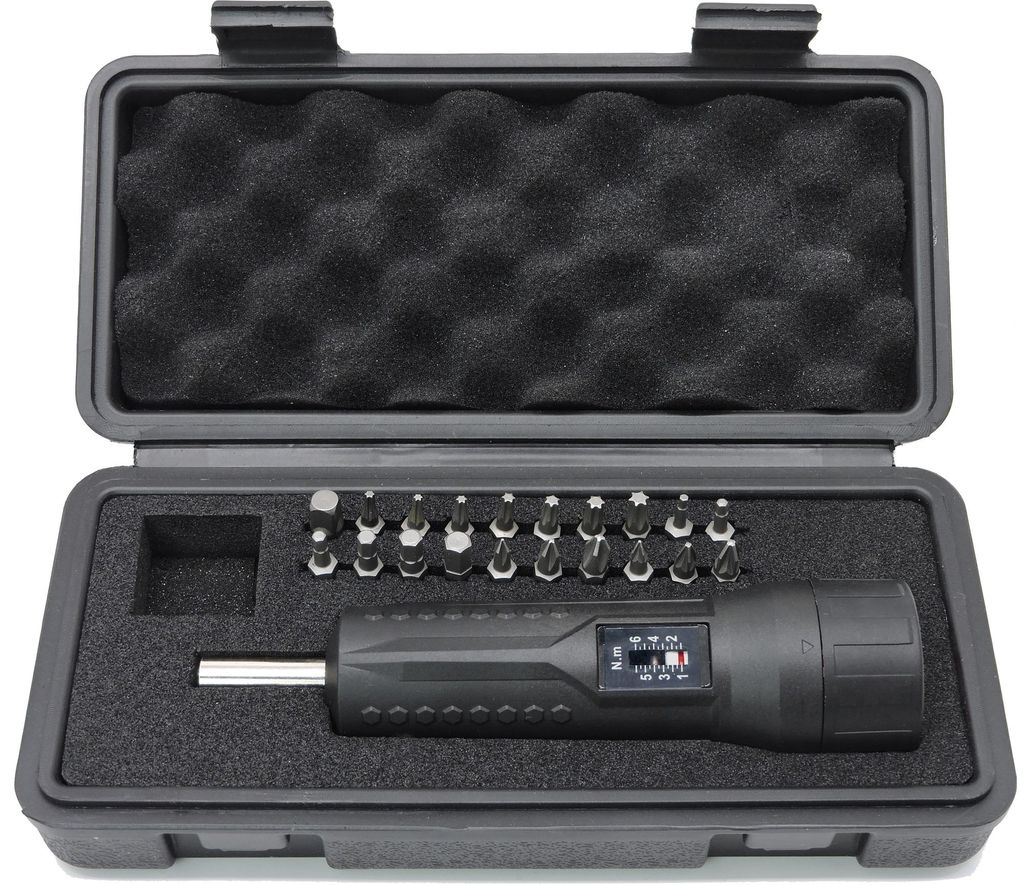 Famex 10897 Drehmomentschraubendreher 1/4 Zoll, 1-6 Nm Produktbild 