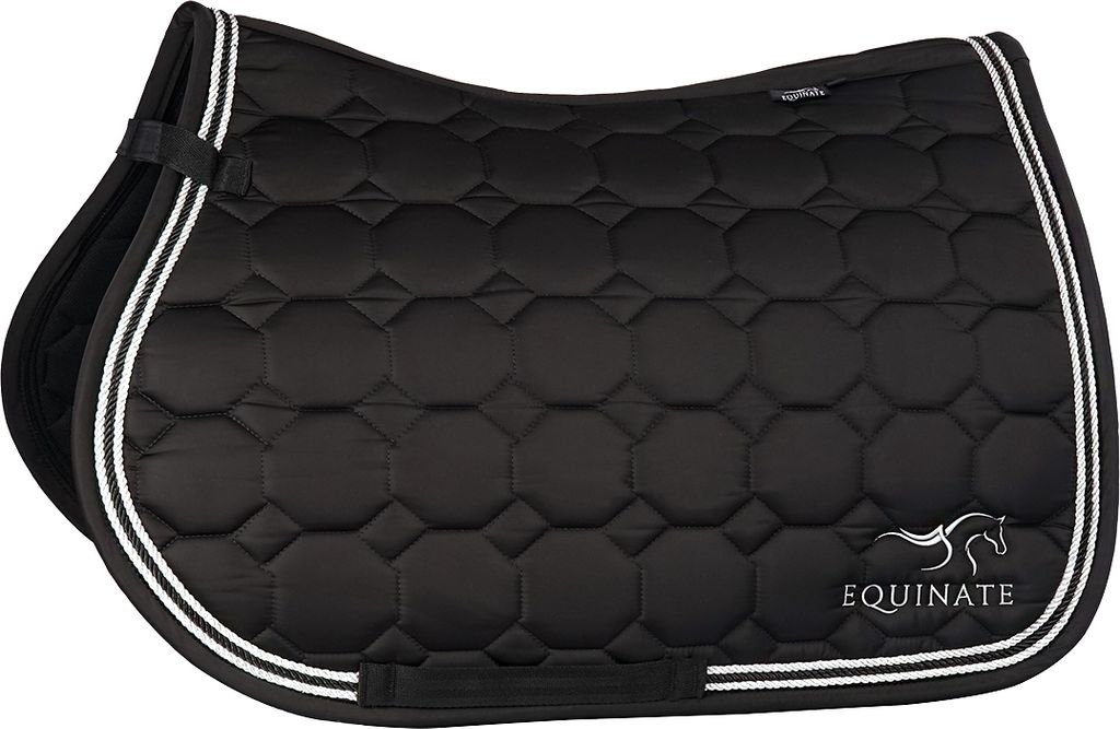 Equinate Satin Schabracke Madison Pony VS Schwarz