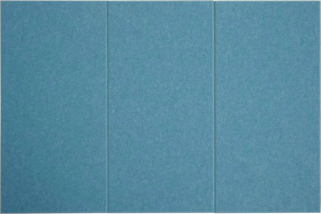 Panneau Acoustique Bleu Insonorisant Surface 1qm Format 60x30cm Lot 6 - 10