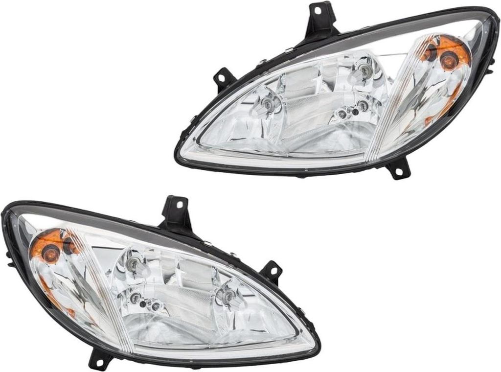 Hauptscheinwerfer-Set li re 12 V PY21W W5W H7/H7 Halogen HELLA für u.a. MB VIANO
