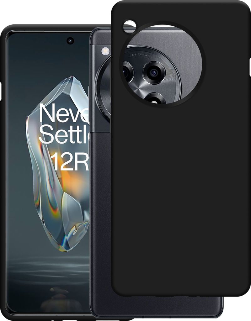 Hülle OnePlus 12R Schutzhülle - Cazy - Schwarz Produktbild 