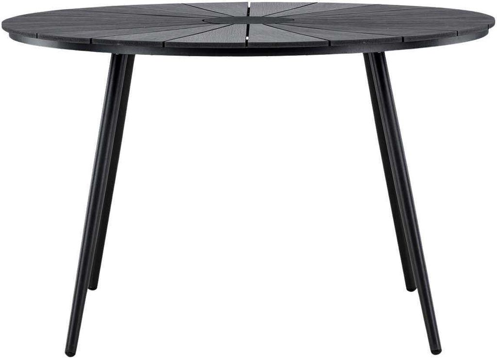San Vito table de jardin Ø120cm noir. Image du produit 