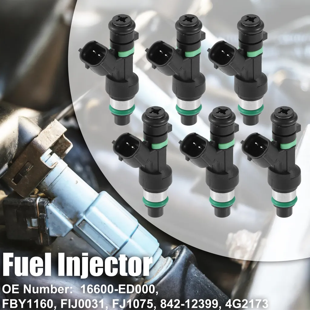 Kit 6 Injecteurs Infiniti G25 2.5L pour Réparer Ratés Moteur 16600-JK00A