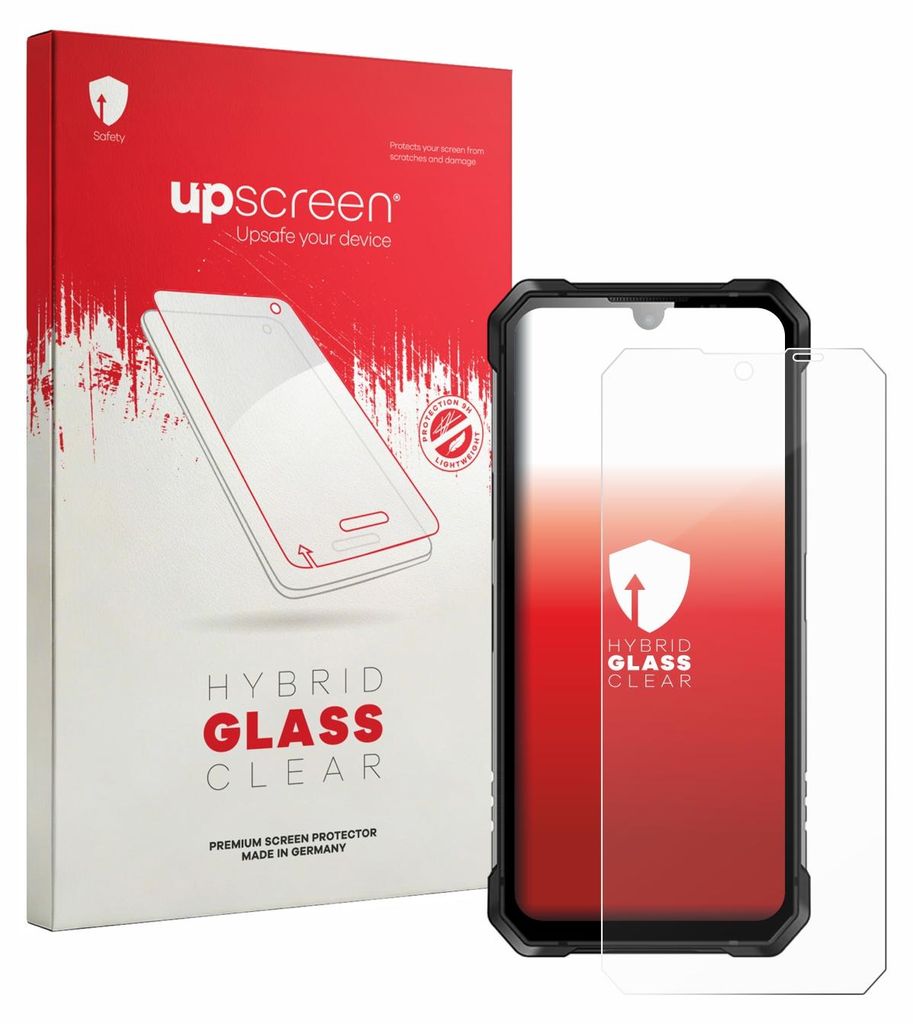 upscreen Schutzglas für Lagenio Rhino 1 Pro Schutzfolie Panzer Folie Glas Display Schutz klar