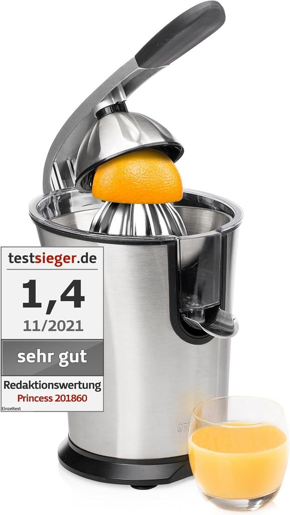 Princess Master Juicer Pro – Edelstahl Presskegel – Produktbild 