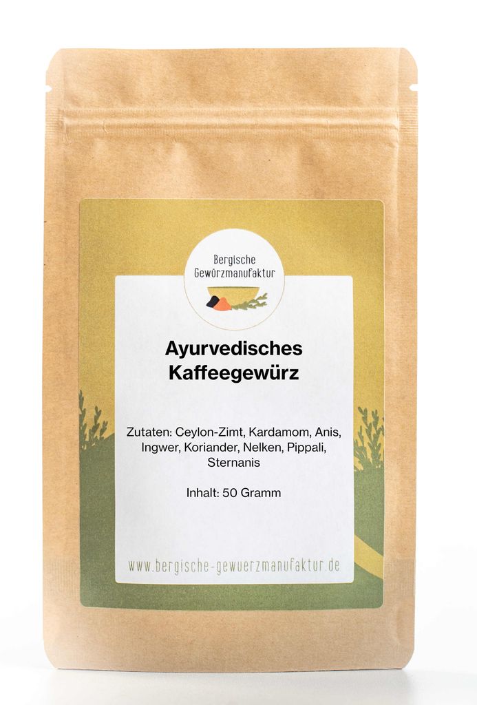 Ayurvedisches Kaffeegewürz ohne künstliche Zusatzstoffe Produktbild 