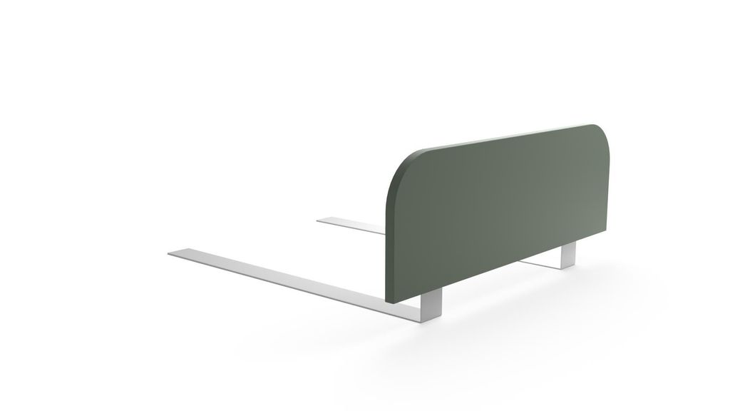 regalik Bettgitter Rausfallschutz Kinderbett 60x20 cm – Grün Stabile Absturzsicherung ohne Bohren – Einfache Montage unter der Matratze