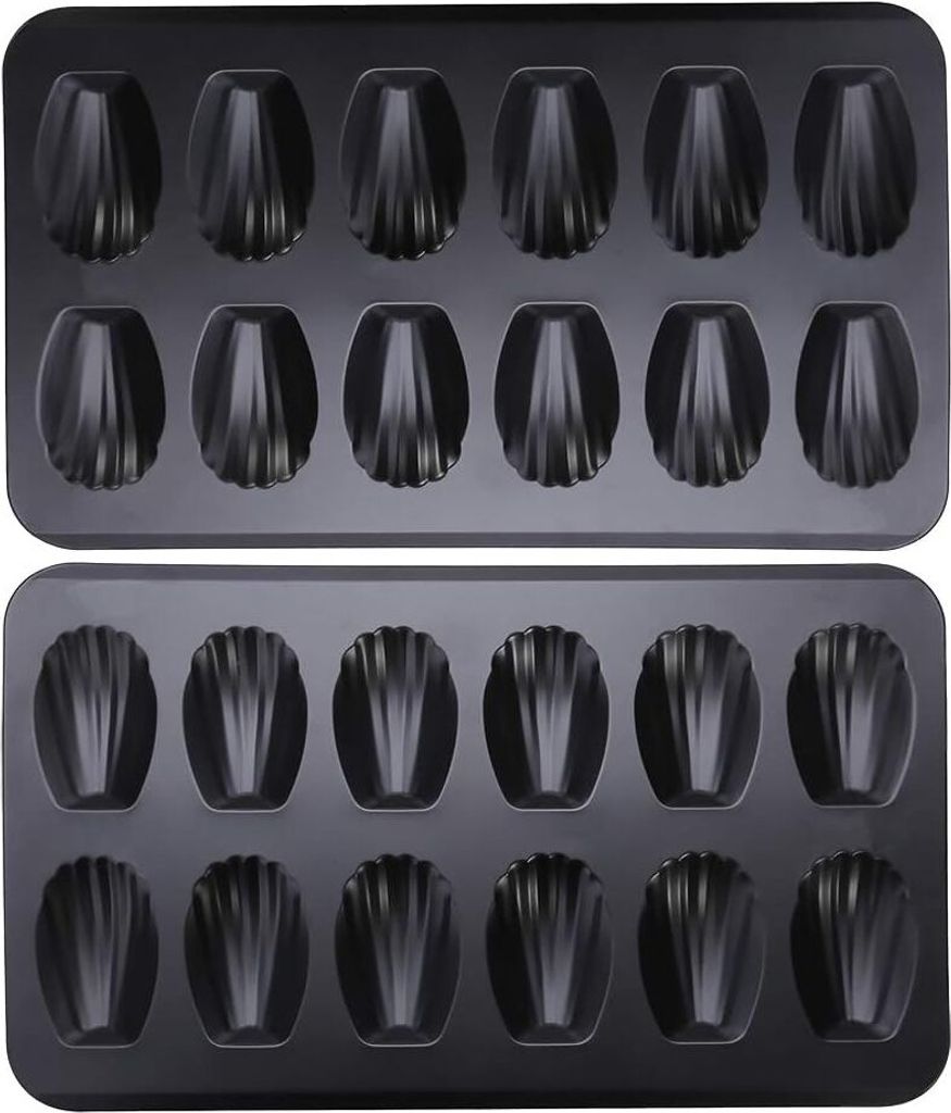 Packung mit antihaftbeschichteten Madeleine-Backformen, Produktbild 
