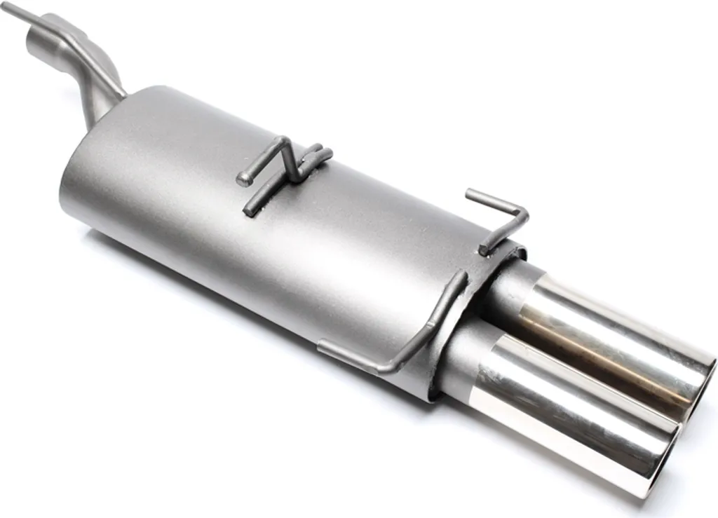 Échappement sport 2x76mm pour Opel Astra F-CC et Kadett E-CC avec homologation
