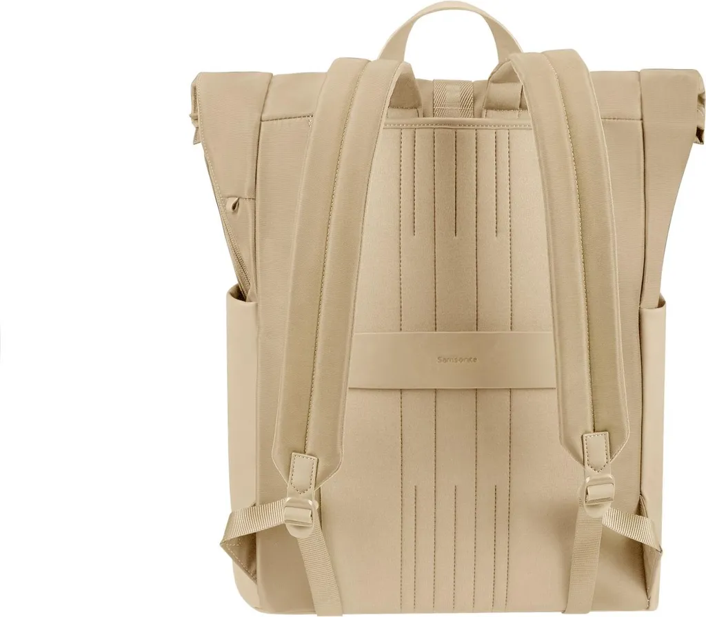 Sac à dos 15,6' sable Samsonite 4Pack LPT Rolltop à volume modulable