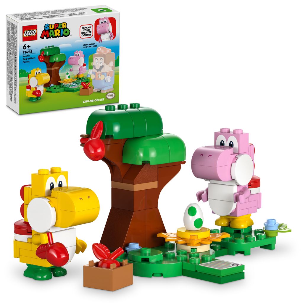 LEGO® Super Mario Forêt sauvage de Yoshi - Kit d'extension Image du produit 