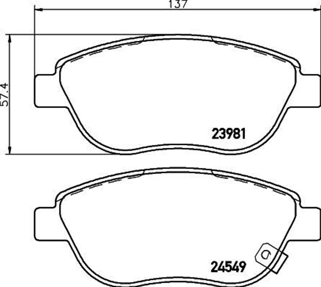 Plaquettes de frein pour Fiat 500L et Opel Corsa D : sécurité HELLA