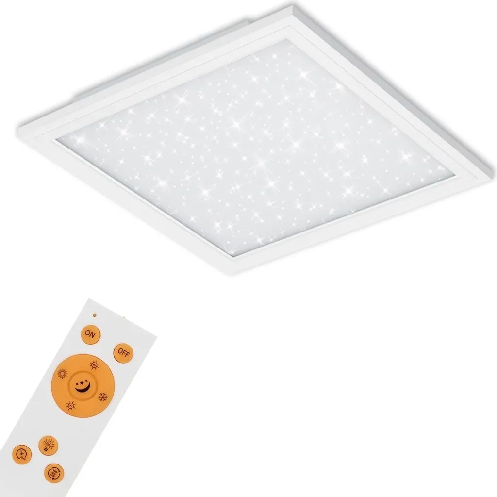 Trasforma la Casa con il Pannello LED Briloner Cielo Stellato 36W CCT