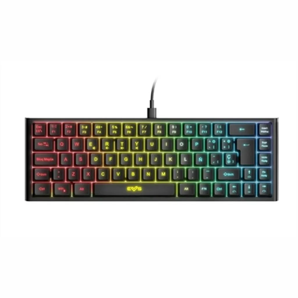 Gaming Tastatur Energy Sistem K4 KOMPACT RGB Clavier Gamer Mécanique