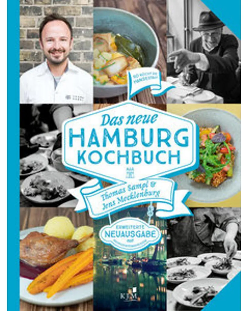 Livre de cuisine de Hambourg illustré avec 60 recettes typiques