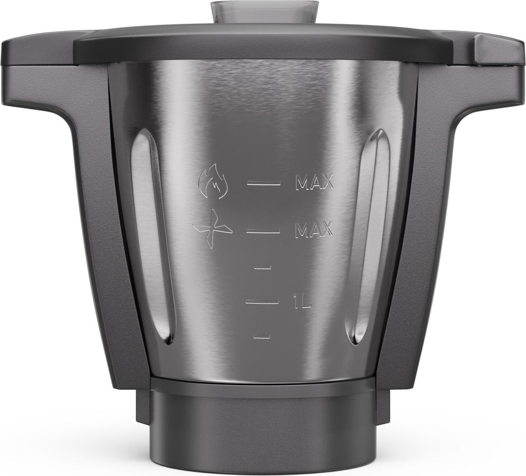 Klarstein Keramik-Rührschüssel für Küchenmaschine, Universalküchenmaschinen-Schüssel, 1700W Küchenmaschinen, 4-in-1 Rührgeräte & Mixer, 4,...