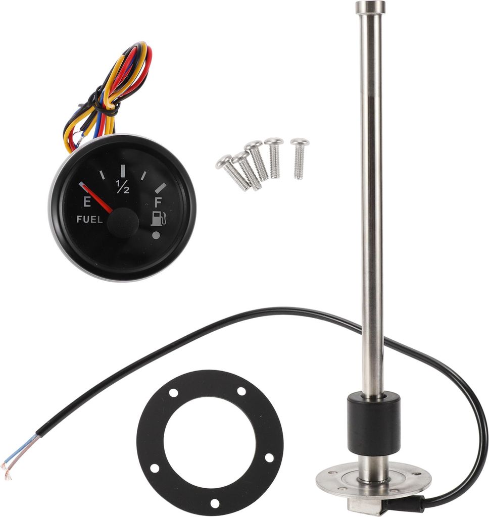 290mm 11.42" Länge Kraftstoff-Sendeinheit und Messgerätesatz Boot Kraftstoff-Sendeinheit Marine Kraftstoff-Sendeinheit Metall 1 Satz 0-190 Ohm