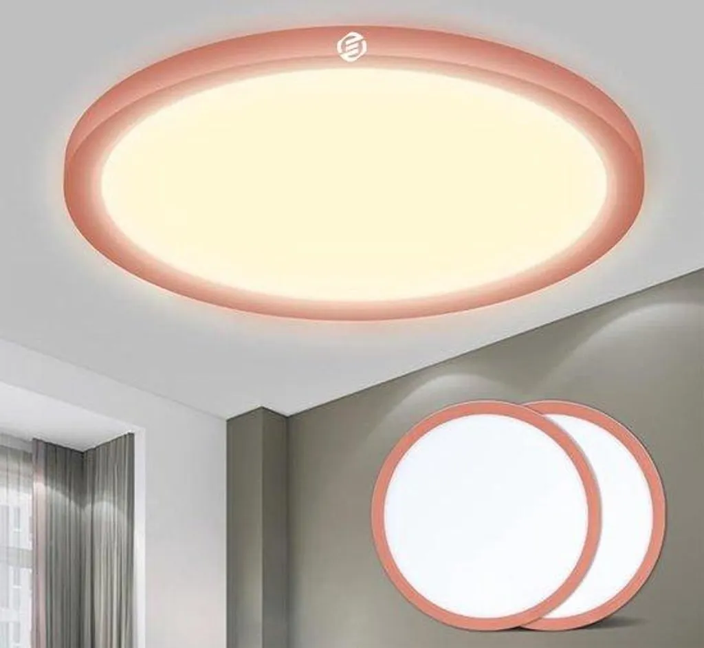 Luminaire pour salle de bains LED 8W - Plafonnier blanc design en verre
