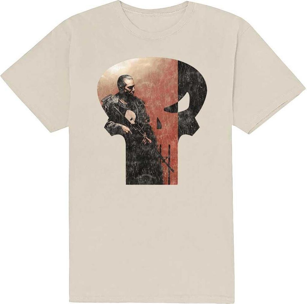 The Punisher - T-Shirt für Herren/Damen Uni RO3757 (L) (Natürlich)