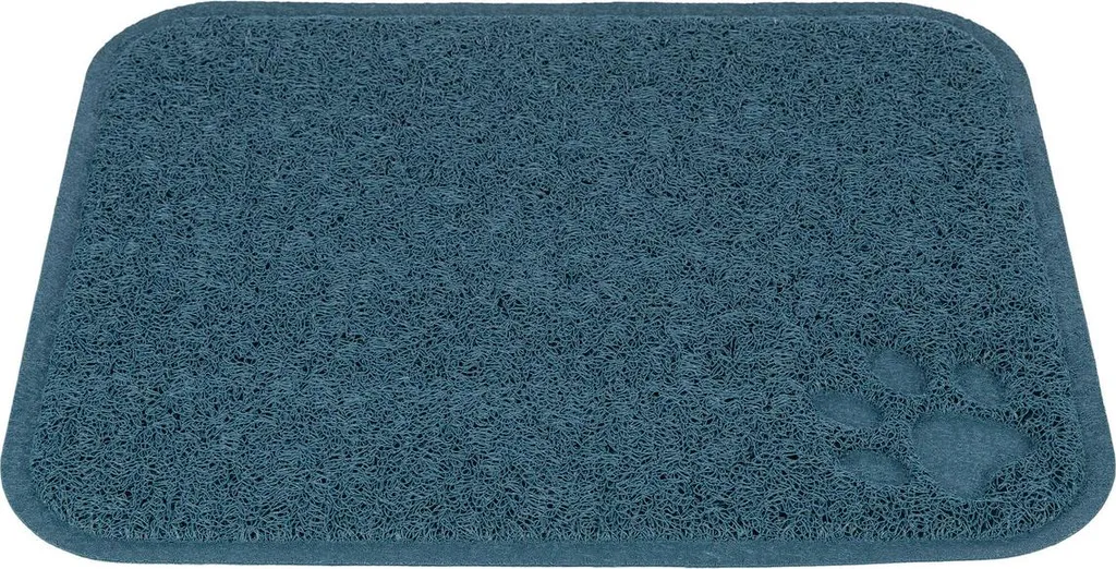 OFFERTA Tappetino Lettiera Gatto Blu 37x45cm | Mai più Casa Sporca!