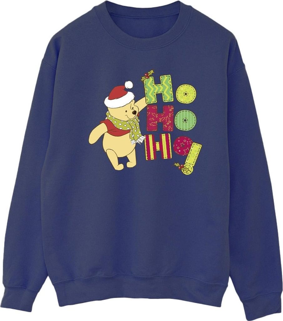 Disney - "Ho Ho Ho" Sweatshirt für Herren BI50881 (S) (Marineblau)