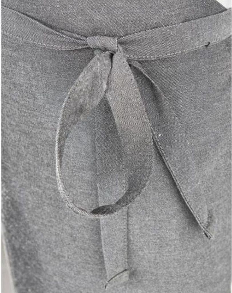 Nino Cucino Latzschürze, Mischgewebe, grau, L. 92 cm