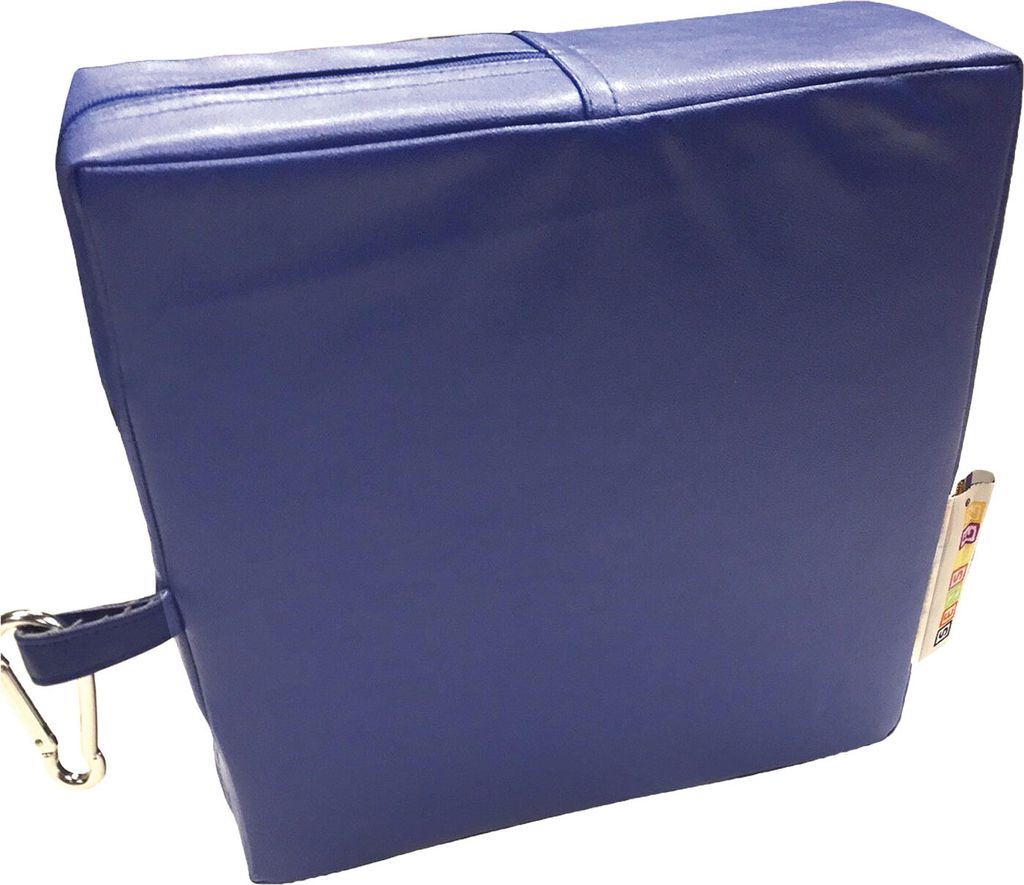 SENSEEZ Vibrationskissen Quadrat Blau 25 x 25 cm Produktbild 