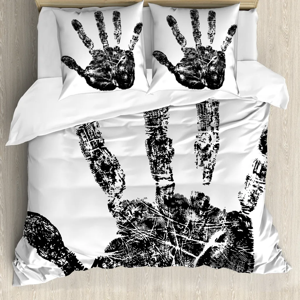 Set Copripiumino ABAKUHAUS Antiacaro 155x220 - Protezione Grunge Motley