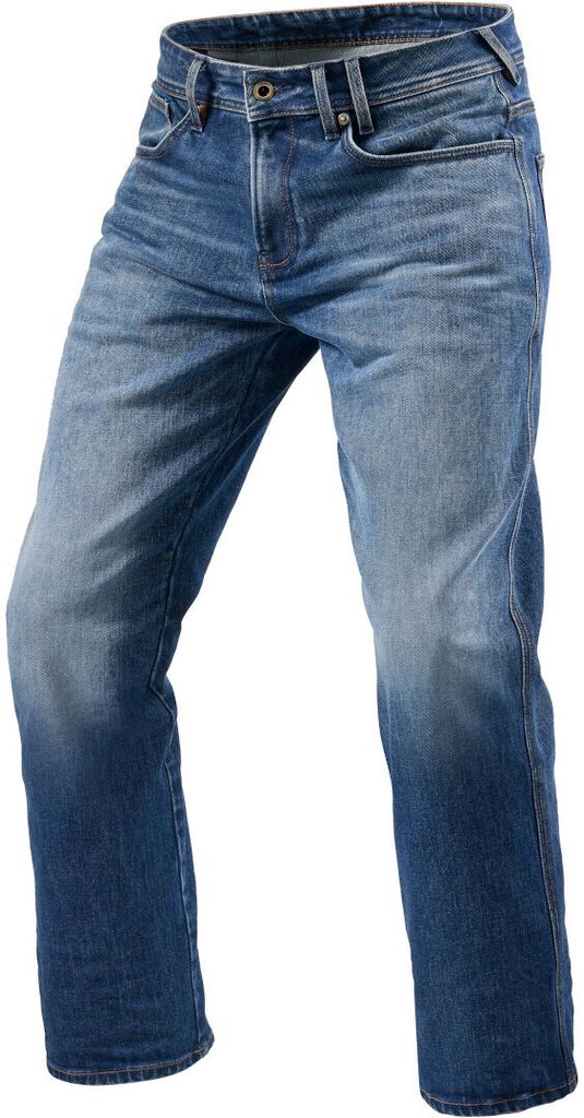 Revit Philly 3 LF Motorrad Jeans, blau, 36