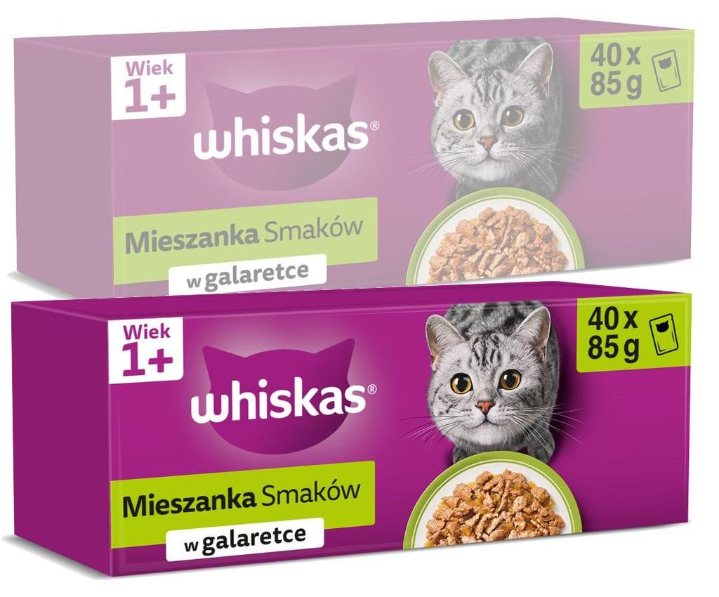 Whiskas Adult Geschmacksmischung 80x85g Nassfutter für Produktbild 