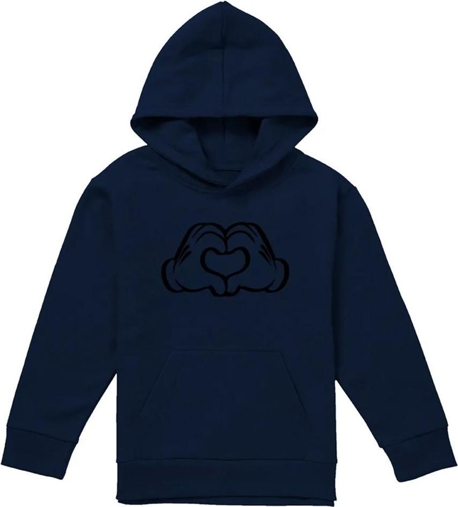 Mickey Mouse - Kapuzenpullover für Kinder TV22977 (152-158) (Marine)