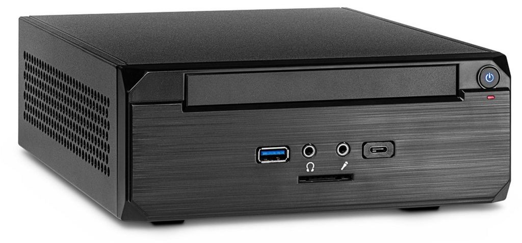 ITX MW-02 II (schwarz, ohne Netzteil)