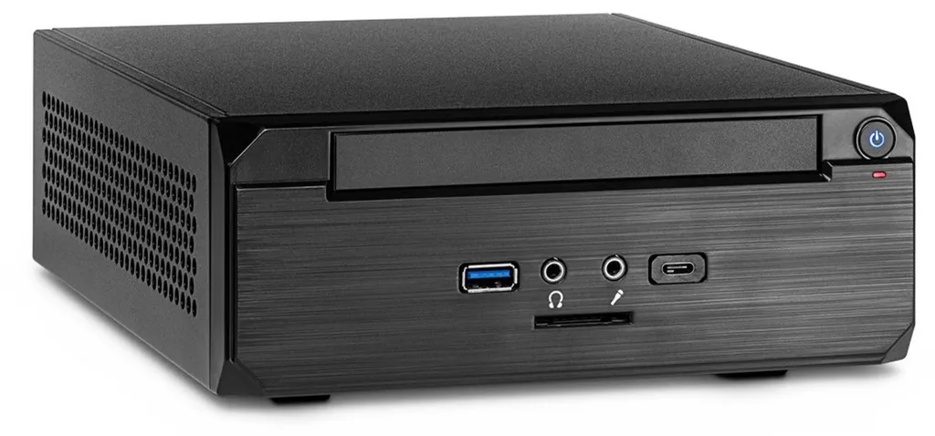 Boîtier PC Mini-ITX MW-02 II Inter-Tech - Mini Tour pour Bureautique Pro