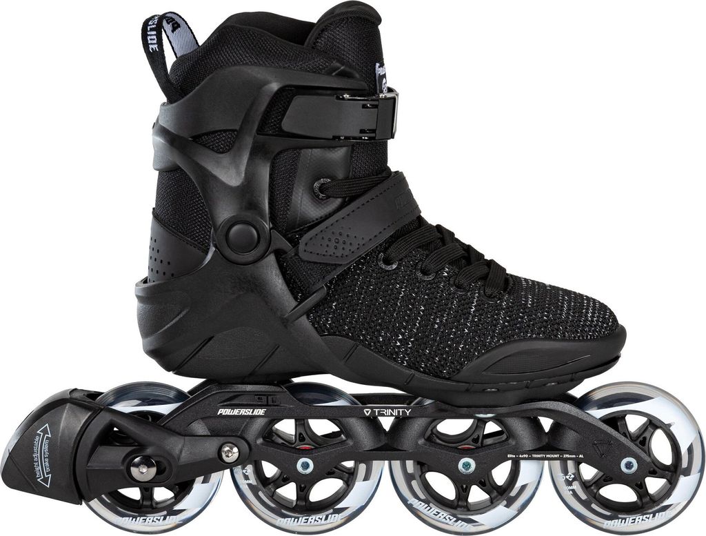 Powerslide Inline Skate Phuzion Xenon Black 90, für Fitness, für Damen und Herren