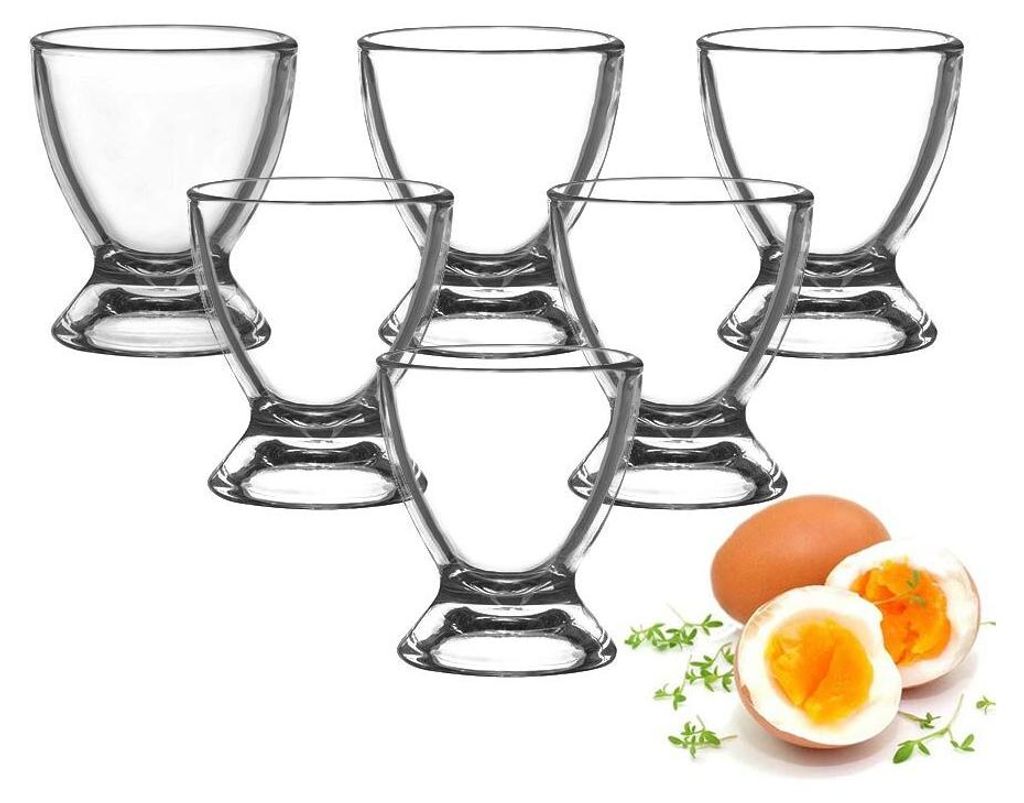 Coquetiers en verre Présentoir à oeufs Support à oeufs Image du produit 