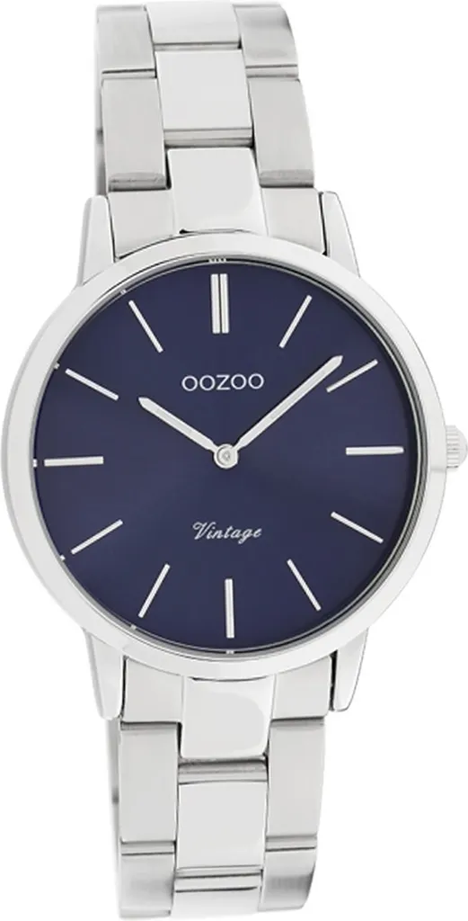 Montre de Ville Femme Oozoo Vintage C20041 Argentée Idéale au Quotidien