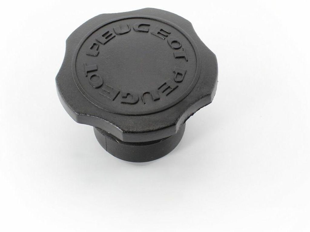 Tank Deckel 30mm schwarz, Peugeot Mofa