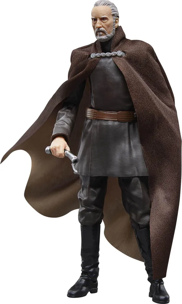 Figurine Count Dooku Star Wars articulée Hasbro sans défaut - 3