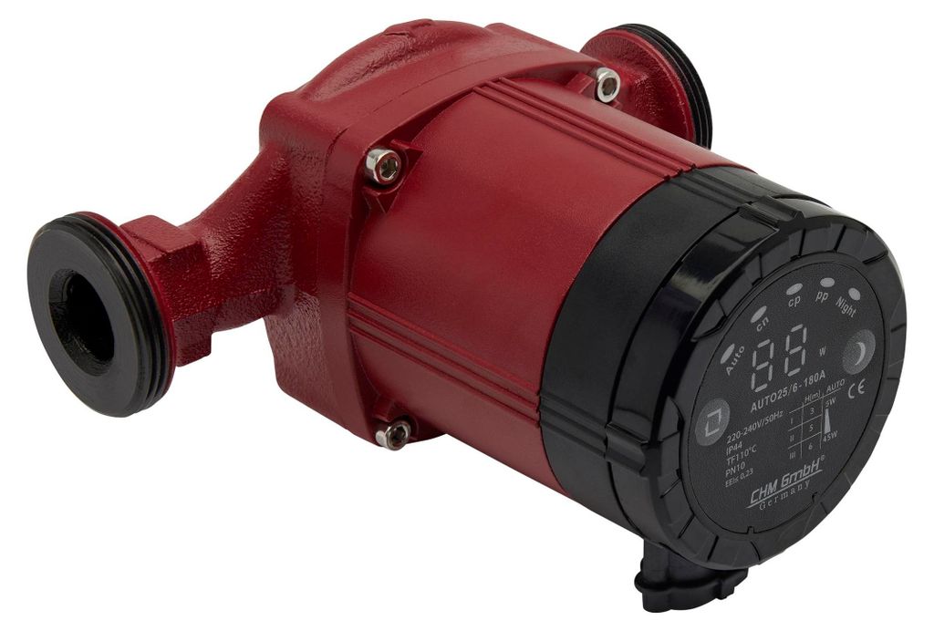 CHM GmbH® Hocheffizienzpumpe 25-60/180 Auto Heizungspumpe Produktbild 