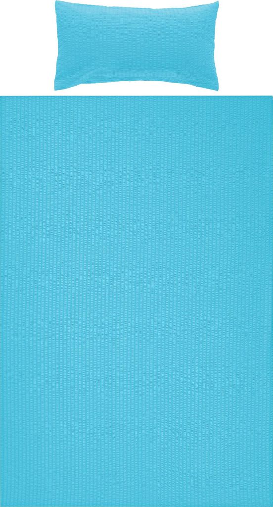 Erwin Müller Bettwäsche Rosenheim" türkis 1x 135x200 cm + 1x 40x80 cm"