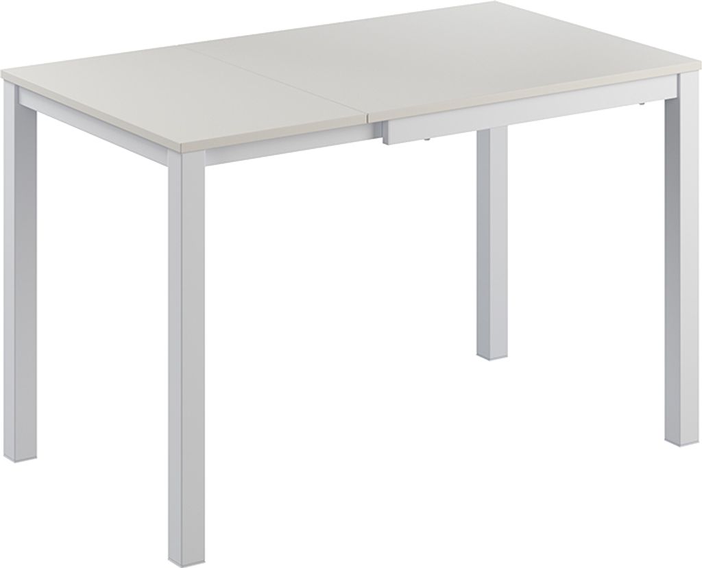 Esstisch Vicco Granny Weiß 120 x 70 cm ausziehbar, Model 50578
