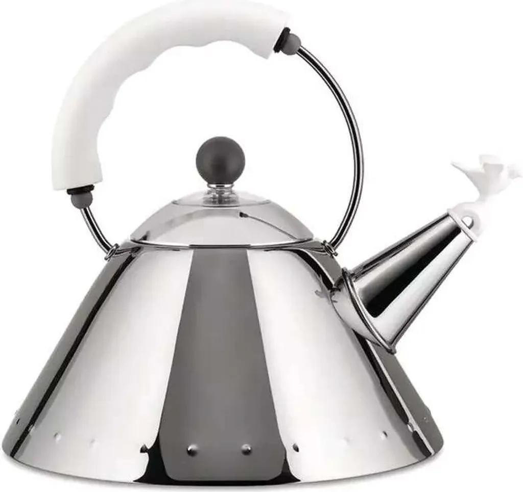 Alessi 9093 W Bollitore Bianco Michael Graves | Design Iconico EAN 8003299363285
