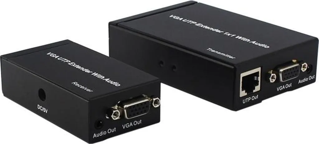 Solution Signal VGA Faible : Extendeur 300m pour Image Nette sans Perte