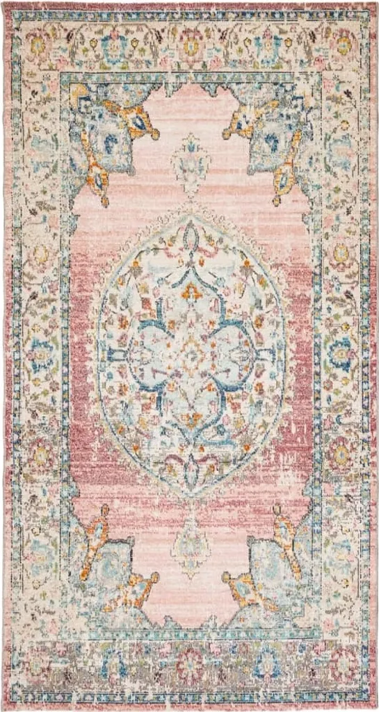 Tapis ARBIZU Indoor et Outdoor 80x150cm - Design Vintage et Résistant
