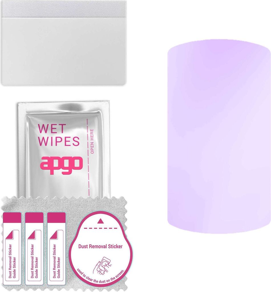 apgo Hybrid Schutzglas, kompatibel mit Garmin Edge 1040 Solar, Anti-Blue, 9H Härte, toller Ersatz für Hartglas, kratzfester Displayschutzglas, Di...