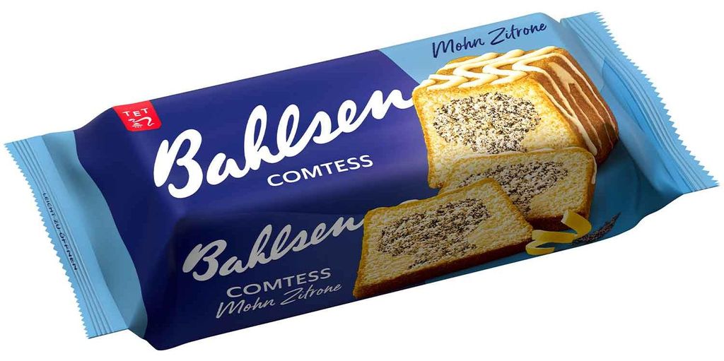 Bahlsen Comtess Mohn Zitrone 350g Produktbild 