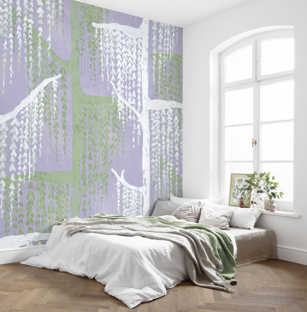 Digitaldruck Vlies Fototapete - Crazy Willow - Größe 350 x 250 cm