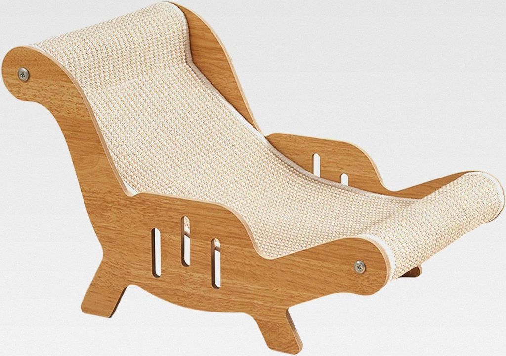 Katzenkratzerbett für große Katzen - Katzenkratzer Lounger Stuhl | Kätzchen kratzen Liegesofa | Multifunktionales Sisal-Kratzbett für Innenkrat...